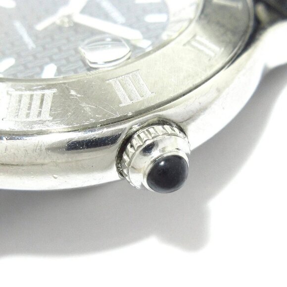 Auth Cartier Must 21 Vantean Autoscaph W10147U2 5****** Black Silver Wrist Watch - Picture 3 of 12